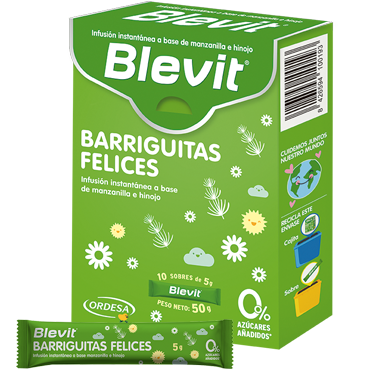 Product Blevit Barriguitas felices - sobres