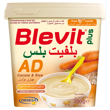 Product Blevit plus AD Carrots & Rice