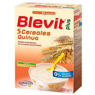Product Blevit plus 5 cereales Quinua