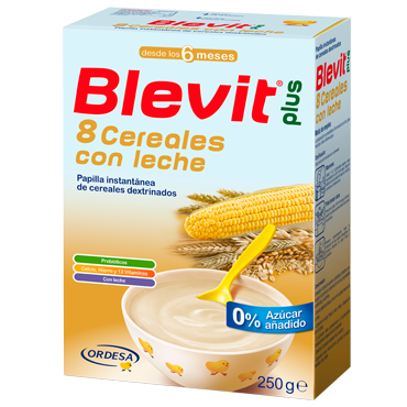 Product Blevit plus 8 Cereales con Leche