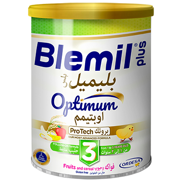 Blemil plus 3 Fruits and cereal Optimum ProTech