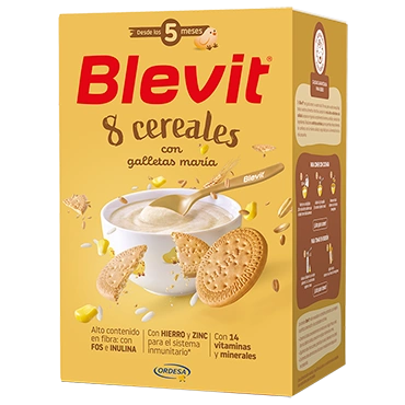 Product Blevit® 8 cereales con galletas maría